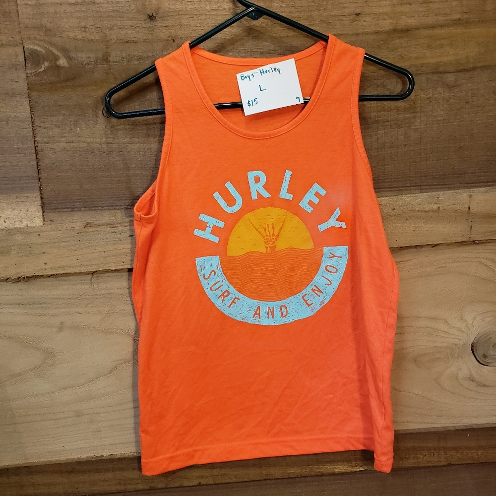 Boys L Hurley tanktop